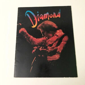 1980 Neil Diamond Concert  Tour Souvenir Program Book Picture Album Tour Book